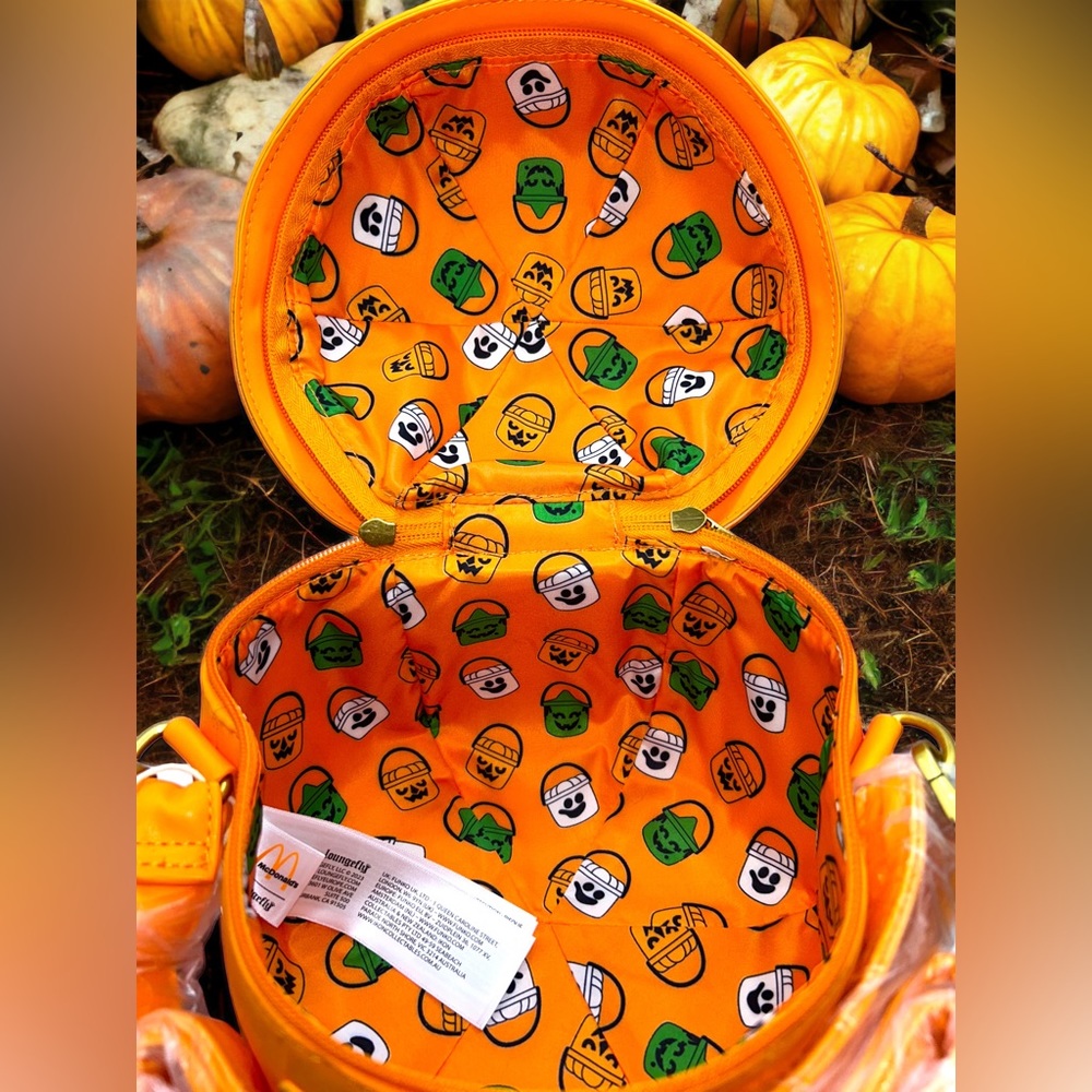 McDonald's Halloween McPunk'n Happy Meal Pail Glow Crossbody Bag - Picture 4 of 6